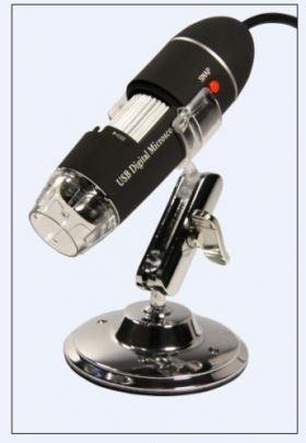 DM03-กล้องจุลทรรศน์ดิจิตอล usb (USB Digital Microscope) 2M pixels ขยาย 400 เท่า