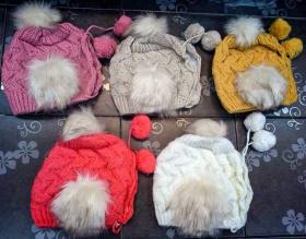 หมวกไหมพรมผสมwool no:1