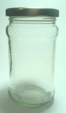 BWB152	 ขวดแก้วกาแฟ 10.5 oz ฝาล็อก
