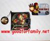 กระเป๋าสตางค์ IRON MAN 3 สีดำ แบบติดกระดุม 2 ตอน ไอรอนแมน กระเป๋าตัง กระเป๋าเด็ก รหัส bcknteiro004