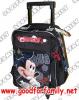 กระเป๋าล้อลาก 15 นิ้ว Mickey Mouse สีดำ มิกกี้เม้าส์ กระเป๋านักเรียน กระเป๋าล้อลาก กระเป๋าเด็ก กระเป๋าเดินทาง รหัส bcktromic129