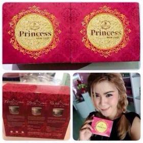 ขาย  Princess White Skincare  ครีมหน้าขาว หน้าเงา หน้าเด็ก แพคเก็จใหม่ล่าสุด