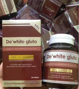 ขาย  De White Gluta กลูต้าหน้าเด็ก ดีไวท์ กลูต้า