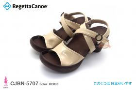 ขาย รองเท้าเพื่อสุขภาพ RegettaCanoe CJBN5707 color BEIGE นำเข้าจากประเทศญี่ปุ่น