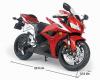 ขาย Rastar โมเดลรถมอเตอร์ไซน์ Honda CBR 600RR 1:9 -