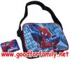 กระเป๋าสะพายเด็ก 7 นิ้ว Spiderman สีดำ-แดง กระเป๋าเด็ก กระเป๋าใส่ไอแพด กระเป๋าใส่Ipad สไปเดอร์แมน รหัส bckslispi010
