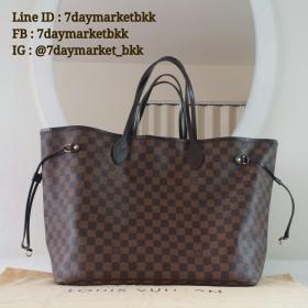 ❌SOLD OUT แล้วนะจ๊ะ ❌ขาย Louis Vitton Neverfull GM Damier ของแท้มือสอง สภาพเริ่ด (มีใบเสร็จแสดง)