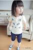เสื้อ + กางเกง ลายหน้าแมว