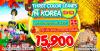 THREE COLOR LEAVES IN KOREA