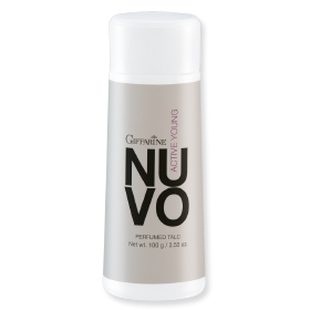 Giffarine Nuvo Perfumed Talc for Men 100 g. กิฟฟารีน แป้งหอมโรยตัว นูโว สำหรับผู้ชาย 100 กรัม 