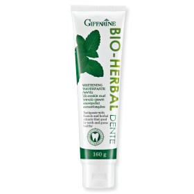 กิฟฟารีน ยาสีฟันสมุนไพร ไบโอ เฮอร์เบิล เดนเต้ไวท์เทนนิ่ง 160 g.Giffarine Bio Herbal Dente Whitening Toothpaste