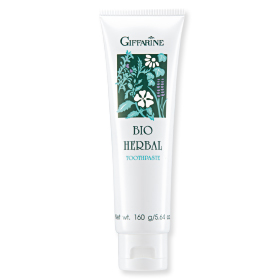 ยาสีฟัน กิฟฟารีนไบโอ เฮอร์เบิล สูตรดั้งเดิม 160 กรัม Giffarine Bio Herbal Toothpaste