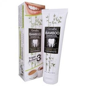Bamboo Charcoal sensitive Care Toothpaste  160 g. กิฟฟารีน ยาสีฟัน แบมบู ชาร์โคล เซนซิทีฟ แคร์ทูธเพสท์