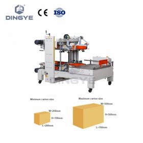 เครื่องปิดเทปกาวมุมกล่อง(สามเหลี่ยม)อัตโนมัติ