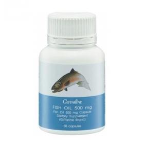 กิฟฟารีน น้ำมันปลาเสริมสุขภาพ ขนาด 500 มก.50 แคปซูล Giffarine Fish Oil 500 ML.50 Capsule 