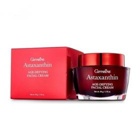 กิฟฟารีน แอสตาแซนธิน เอจ-ดีไฟอิ้ง เฟเชียลครีม ขนาด 50 กรัม สำหรับกลางคืน Giffarine Astaxanthin Age-defying Facial cream  