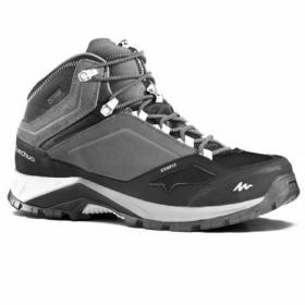 DCL QUECHUA รองเท้าหุ้มข้อผู้ชายมีคุณสมบัติกันน้ำสำหรับเดินป่าบนภูเขารุ่น MH500 (สีเทา)