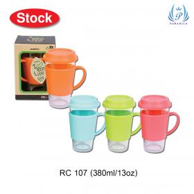 แก้วน้ำปลอดสารเคมี GLASSLOCK ขนาด 380 ml