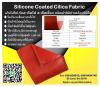 ขาย Silicone Coated Cilica Fabric ST080 ผ้ากันสะเก็ดไฟ กันสะเก็ดเชื่อม