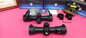 กล้องติดปืน Discovery ht nv 6x24 aoe กล้องยิงเร็ว สายล่า มีไฟ ปรับหลาได้ กล้องติดปืนยาว