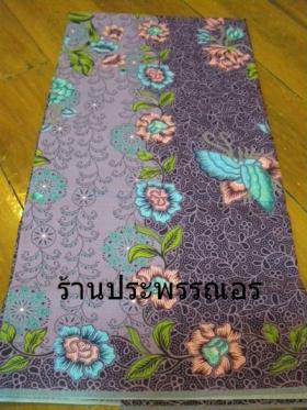 ผ้าปาเต๊ะ เนื้อดี สีสันสดใส หน้ากว้าง 2 หลา