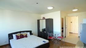 512 - ให้เช่า คอนโด สุขุมวิทพลัส ถนนพระราม 4 ทิศรับลม ชั้น15 สตูดิโอ 30ตรม ใกล้ BTS พระโขนง 15000บ/ด