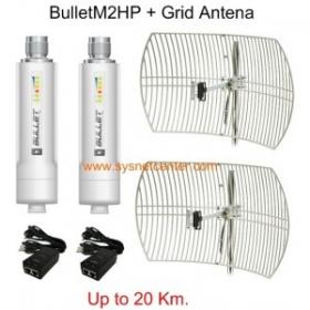 ขายชุดอุปกรณ์ Ubiquiti  BulletM2HP