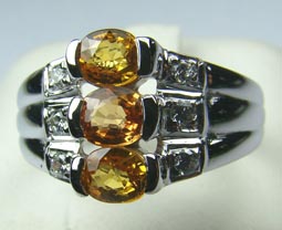 ขาย Yellow Sapphire Ring 1070