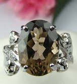 ขาย Smoky Quartz Ring  1060