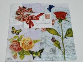 กระดาษเดคูพาจ Paper Napkins Decoupage
