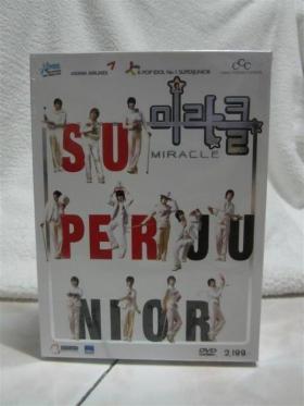 ขาย dvd box set miracle super sunior miracle super junior