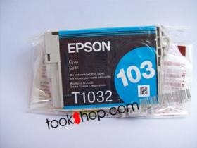 ขาย EPSON 103 Cyan (T1032)