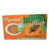 สบู่มะละกอ คริสตัล Crystal Papaya Soap  Natural Skin Whitener ขนาด 160 กรัม