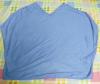 CL-088	เสื้อคอวี สีฟ้า Size XXL (มือ 1 ราคารวมค่าส่ง)