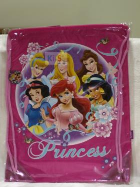 ถุงผ้าหูรูด ลายการ์ตูน Princess 2