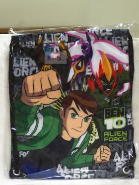 ถุงผ้าหูรูด ลายการ์ตูน Ben10 ลาย 3