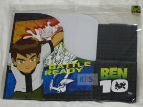 กล่องแฟ้ม ขอบโค้ง ลายการ์ตูน Ben10