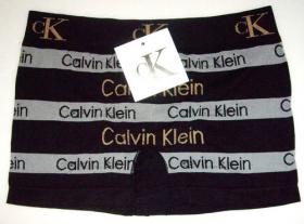 บ๊อกเซอร์ Calvin Klein สีดำ-เทา ขนาด M