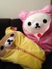 Rilakkuma & Korilakkuma In Sleeping Bag ตุ๊กตาใหญ่