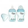 ขวดนมทอมมี่ ทิปปี้ Tommee Tippee @ pantip Thailand สีฟ้า 9oz Anti-colic BPA free แพ็คคู่