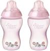 ขวดนมทอมมี่ ทิปปี้ Tommee Tippee @ pantip Thailand สีชมพู 9oz Anti-colic BPA free แพ็คคู่