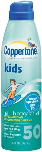 สเปรย์กันแดด Coppertone SPF50สำหรับเด็ก