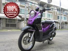 ขายแล้วค่ะ  Yamaha New Fino Paris *** คุณวันชนะ  นนทบุรี  คันที่ 3 ***