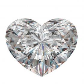 เพชรแท้ 0.18 กะรัต น้ำ 100 I1 Heart Shape
