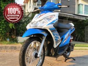 ขายแล้วค่ะ  Suzuki Skydrive น้ำเงิน-ขาว *** คุณตี๋  ชลบุรี***