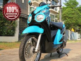 ขายแล้วค่ะ  Suzuki Jelato Jack 999 ฟ้า-ดำ *** คุณกานค์ นนทบุรี ***