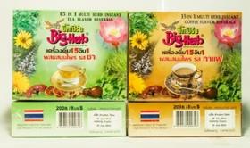 ชา-กาแฟ 15 อิน 1 ผสมสมุนไพร