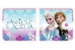 กระเป๋าสตางค์ frozen สีชมพู แบบติดกระดุม 2 ตอน โฟรเซ่น แอนนา เอลซ่า กระเป๋าตัง กระเป๋าเด็ก รหัส bckntefro006