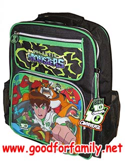 กระเป๋าเป้เด็ก Ben10 Omniverse 14 นิ้ว สีดำ เบนเทน เบ็นเท็น กระเป๋าสะพายหลัง กระเป๋านักเรียน กระเป๋าเด็ก รหัส bckpckben160