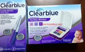 เครื่องตรวจสอบภาวะการเจริญพันธุ์ Clearblue Advance Fertility Monitor+แถบตรวจ 20 แถบ ราคา 8,900 บาท
